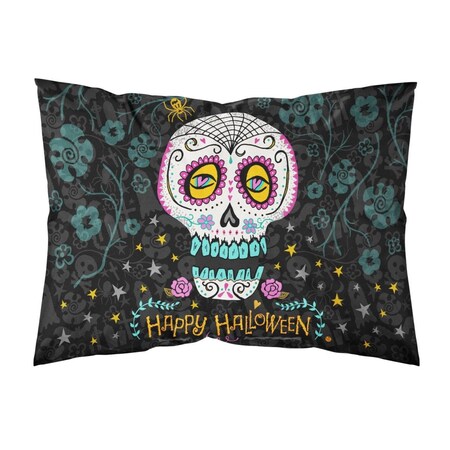 Carolines Treasures Happy Halloween Day of the Dead Fabric Standard Pillowcase VHA3035PILLOWCASE